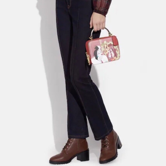 COACH Disney Cruella Box Crossbody Handbag NWT - Picture 5 of 6